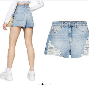 Top shop mom shorts